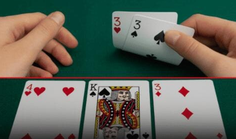 hhpoker德扑圈俱乐部策略：这特定的八种情况，该如何游戏暗三条？